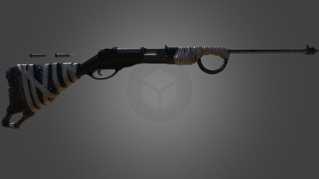 Graphite Rifle [STEAM Download Free 3D model by TheRunya