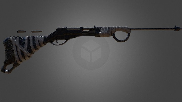 Graphite Rifle [STEAM WORKSHOP] 3D Model