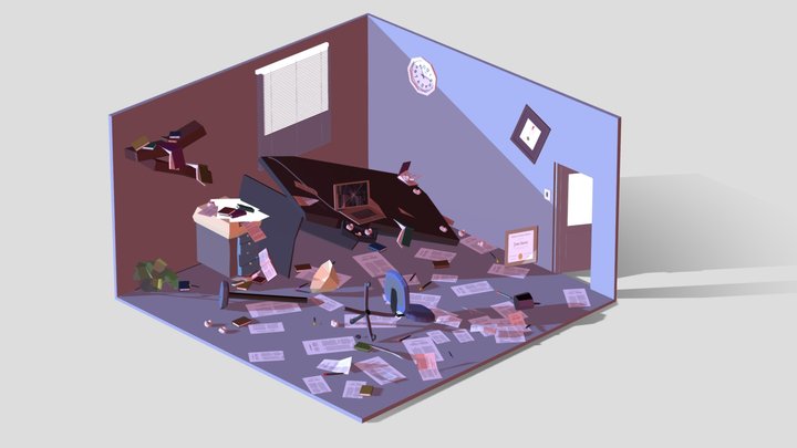 Stress 3D Model