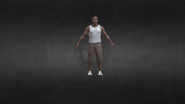 Franklin cliton 3D Model