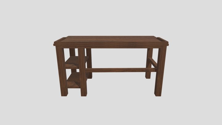 Simple desk – Modelo 3D gratuito STL