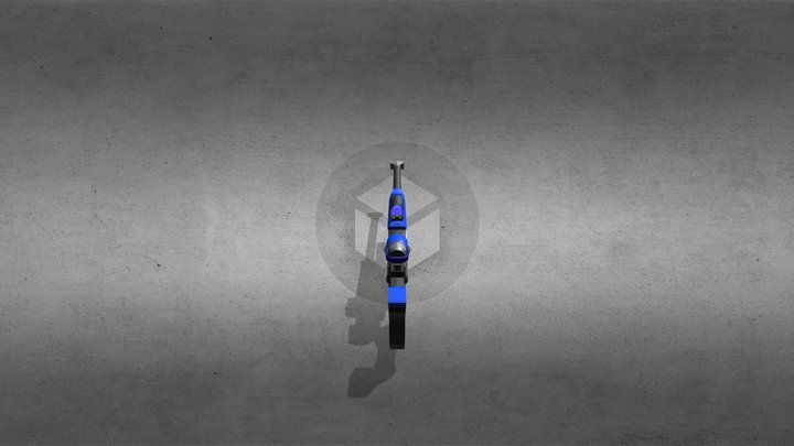 Ana's Sniper from Overwatch 3D Model