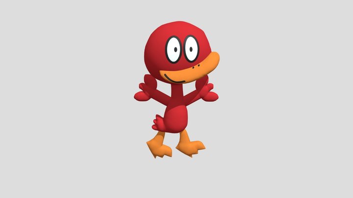 Waddle the Duck 3D Model