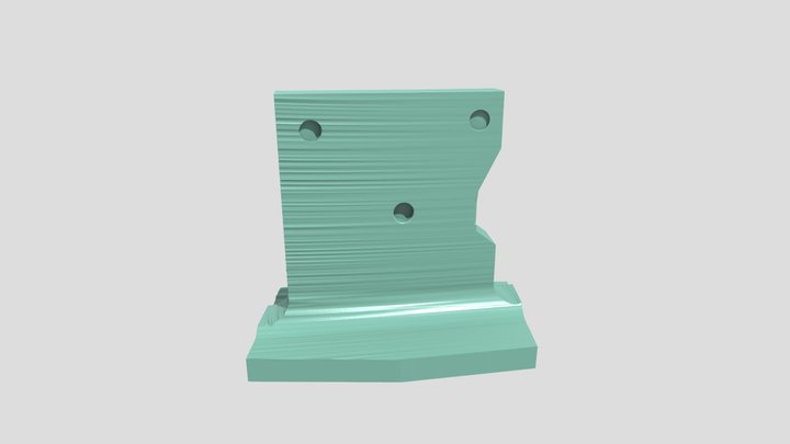 Mechanical Piece B 3D Model