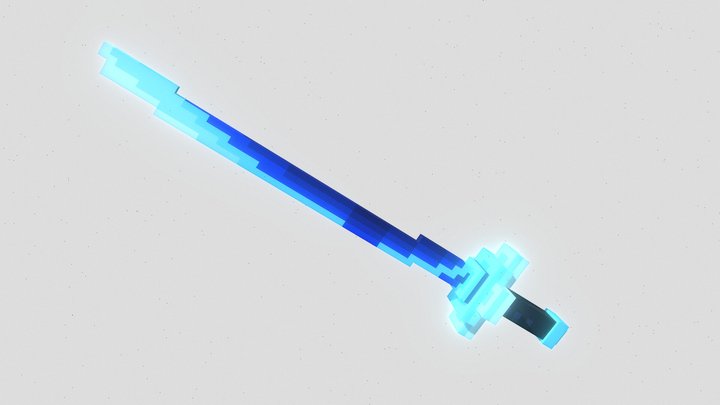 Haran Geppaku Futsu - Minecraft Model 3D Model