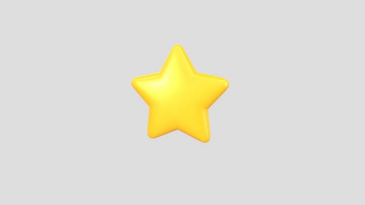 Star Shape 3D Model