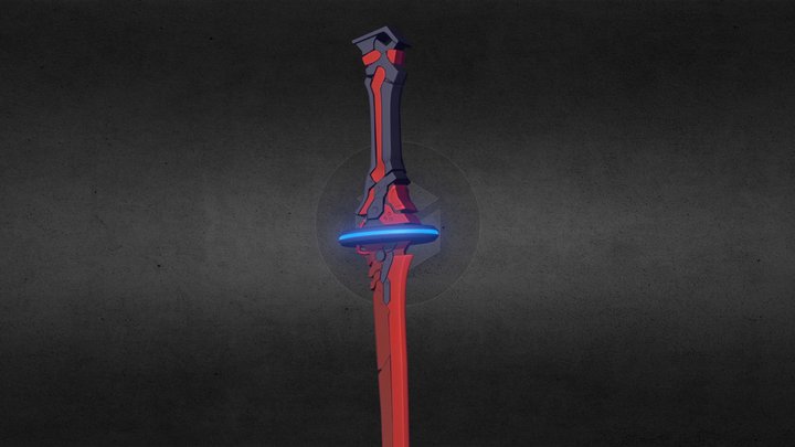 Sci-fi blade 3D Model