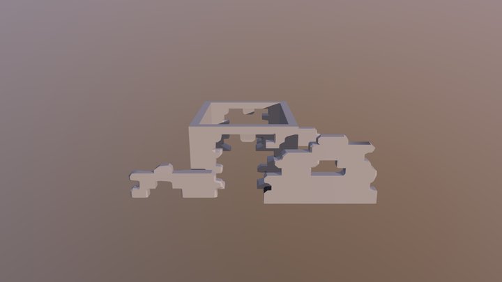 Building Ruins 01 3D Model