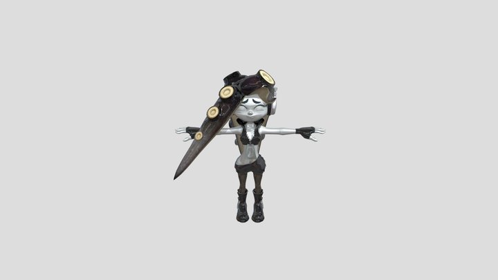 Marina Mannequin 3D Model