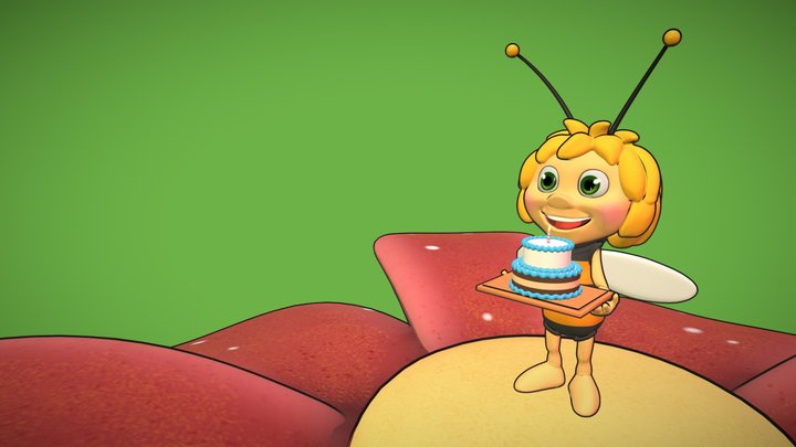 Maya the Bee 3D Model
