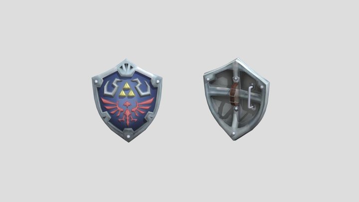 T_OBJ_Pocframr_shield_00 3D Model