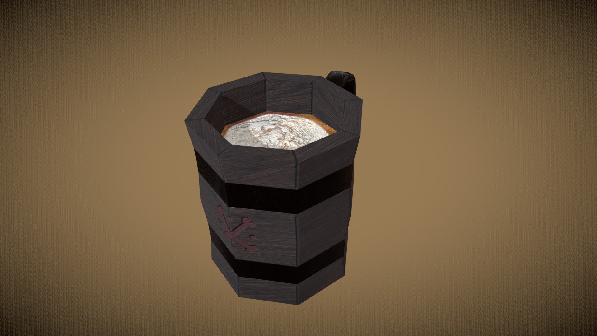 Wooden Mug
