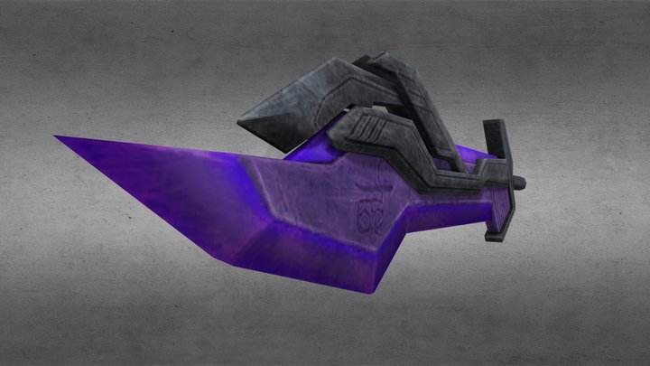 Titan Tv Man Sword 3D Model