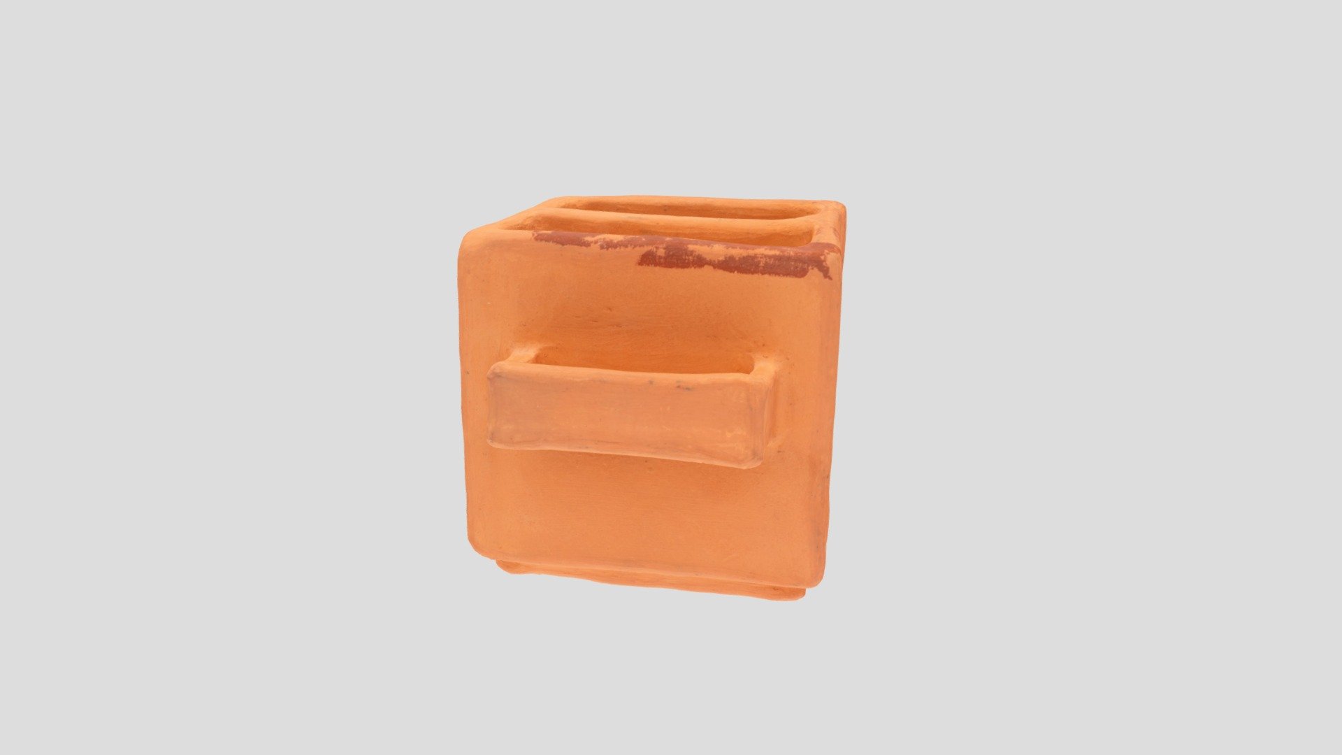 1973_9 Clay container