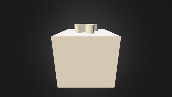 Simple Box 3D Model