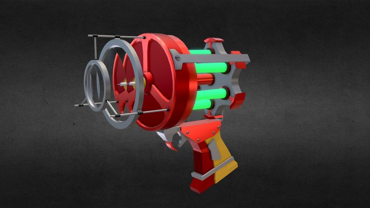 [XYZ] HW: detailing. Blaster 3D Model