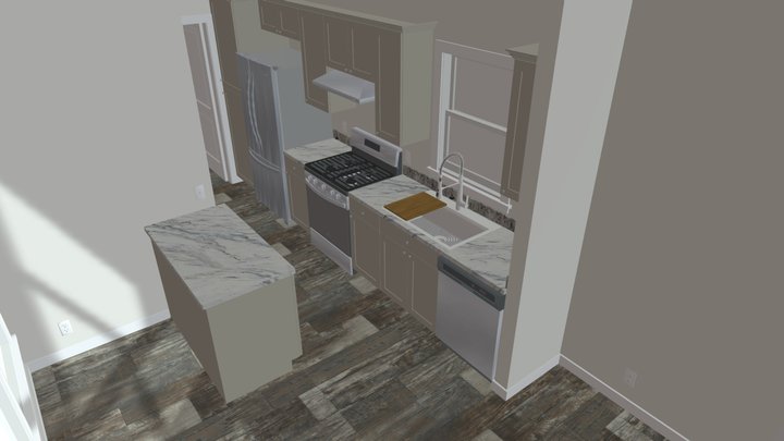 The Lodge GLB file 3D Model