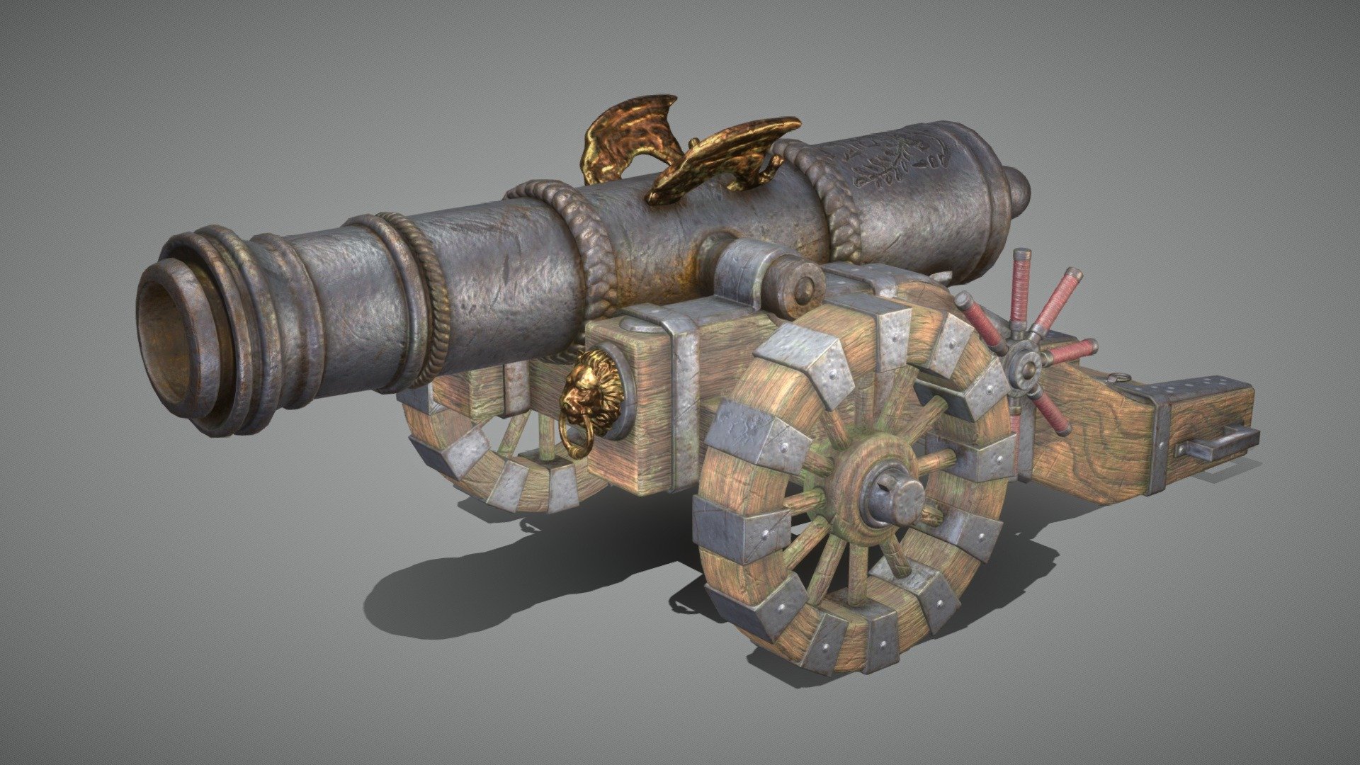 Empire Great Cannon - Warhammer - 3D model by Raúl Hidalgo ...