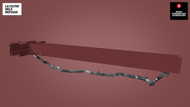 Refugi antiaeri núm.0538 Carrer de Sant Frederic 3D Model
