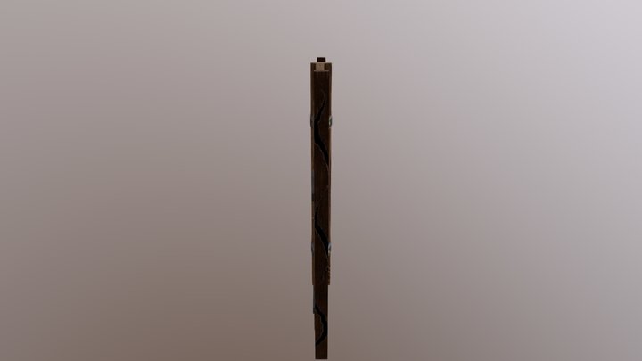 Front door medieval-Lp 3D Model
