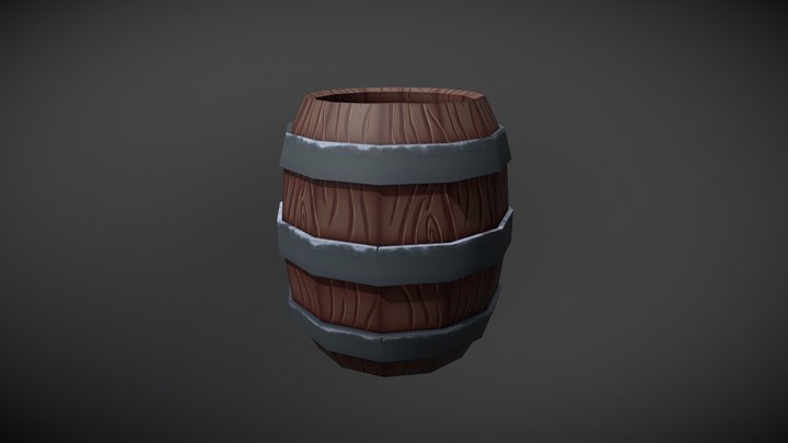 Barrel 1 3D Model