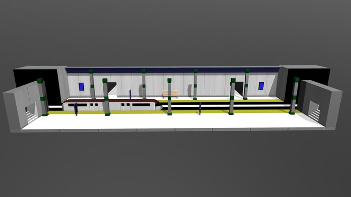 Metro 3D Model