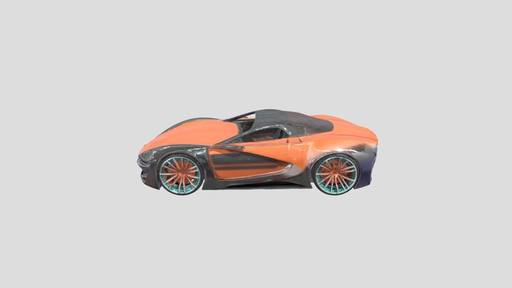 2008 Volkswagen Prototype 001 by SDC 3D Model