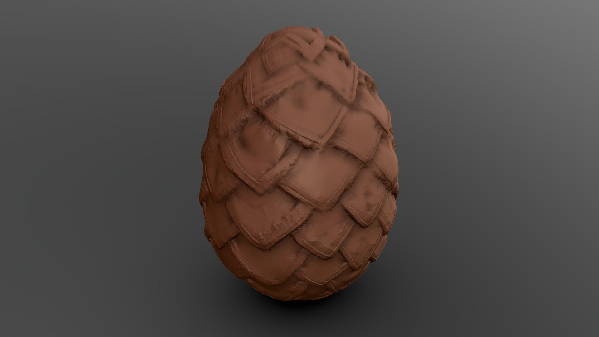 SculptJanuary2021 - Day 01 - Dragon's Egg
