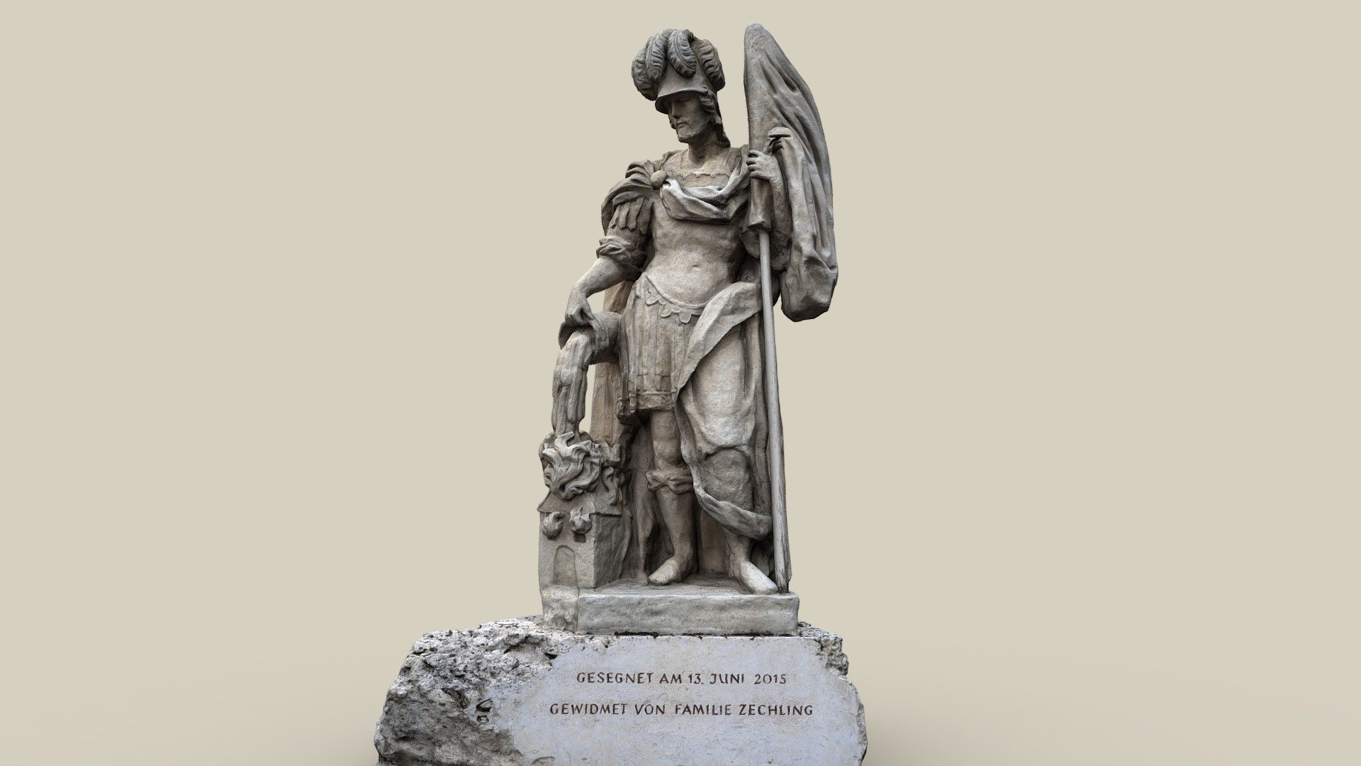 Hl. Florian — Sketchfab embed 3D viewer