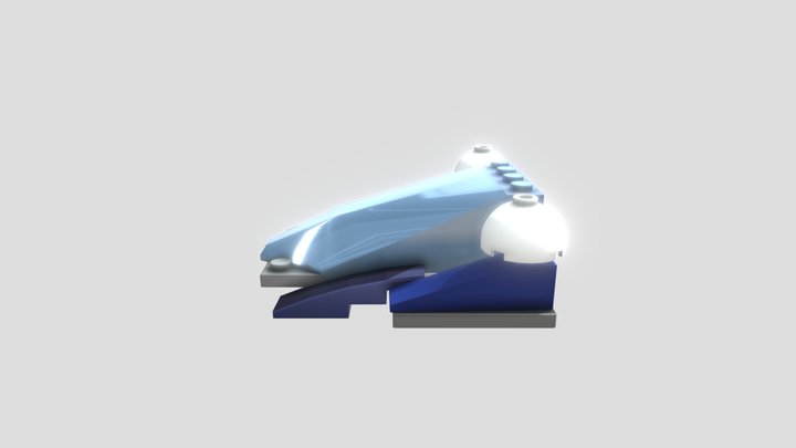Lego Ship Export 3D Model