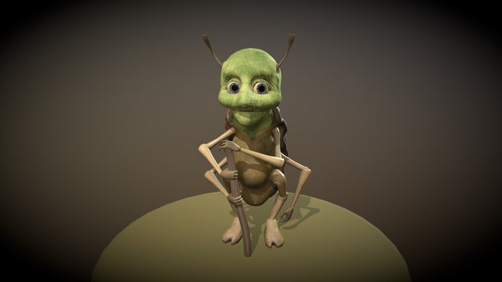 mr. Beetle 3D Model
