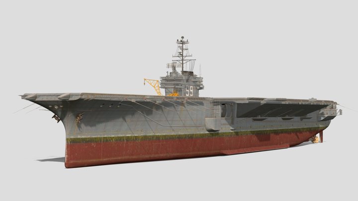 USS Forrestal – Modèle 3D gratuit STL