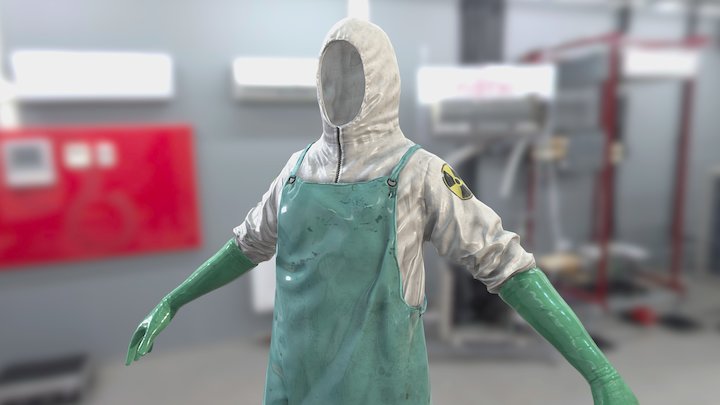 Hazmat Body 1 3D Model