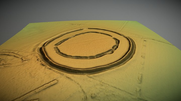 Figsbury Ring, Wiltshire (UK) – Free 3D Model STL