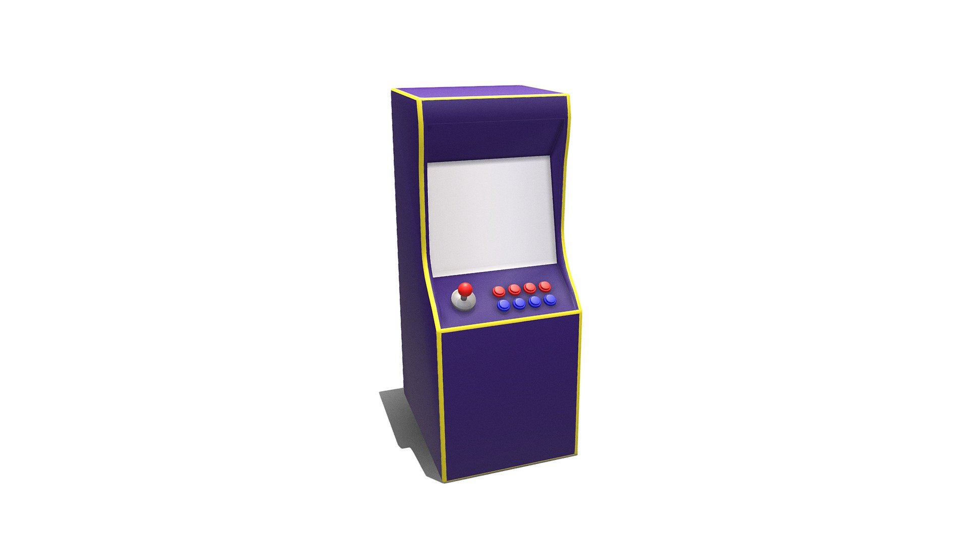 Arcade Machine Download Free 3D model by BlazingWildFire [825728d] Sketchfab