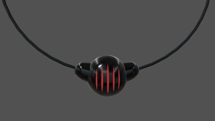 Miraculous Ladybug - Dragon Choker 3D Model