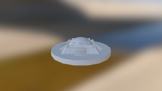 starcraft bunker 3D Model
