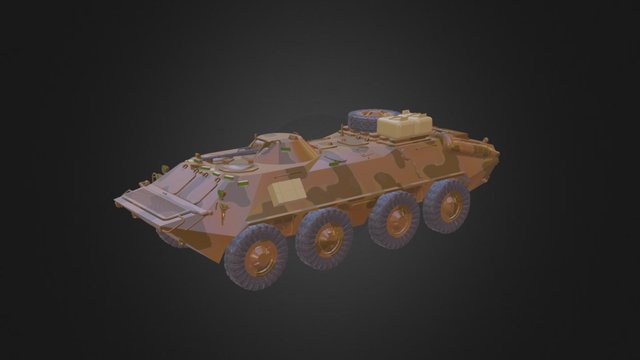 BTR 3D Model