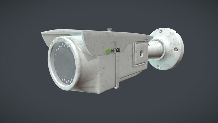 VITEK Security Camera FINAL 3D Model