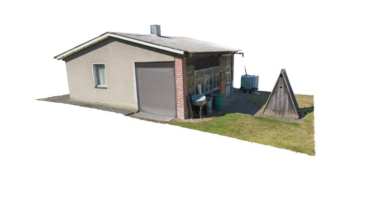 Gartenhaus 3D Model