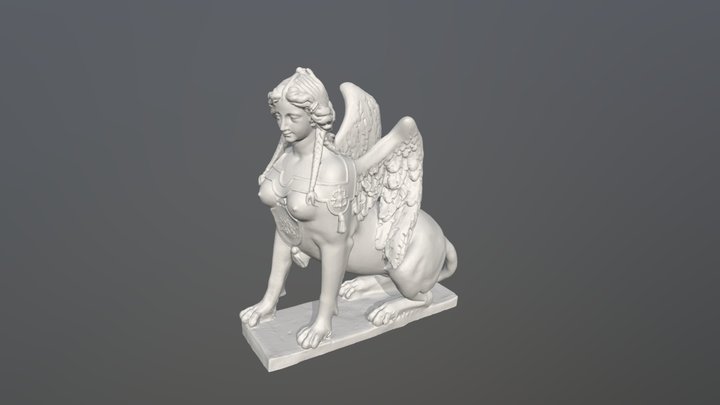 Sphinx 3D Model
