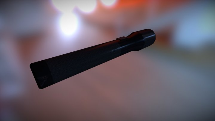 Flash Light 3D Model