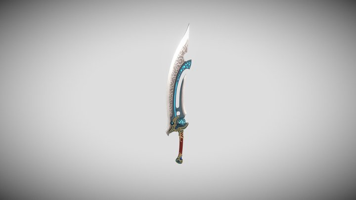 Sword_fan 3D Model