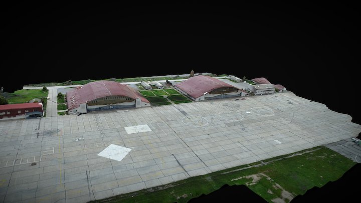 Hangares Cerrillos 3D Model