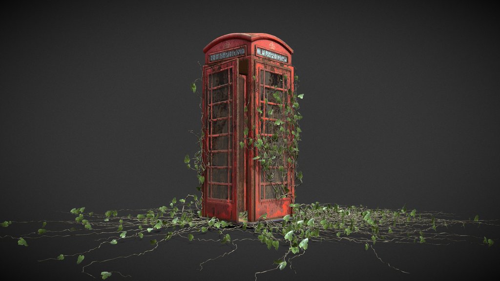 Post Apocalyptic Phone Booth