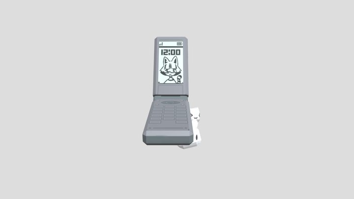 flip_phone 3D Model