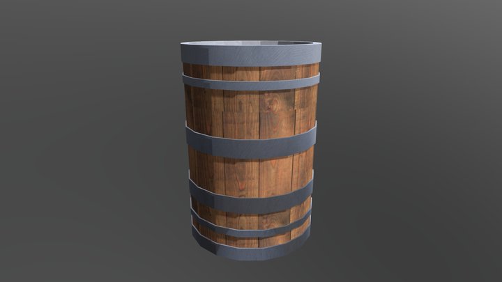 Barrel 3D Model