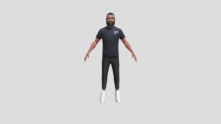 Drake 3D Model