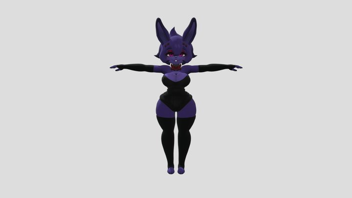 Bunny_suit_bonfie_fnia 2 3D Model