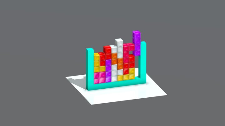 Assn2 Tetris 3D Model